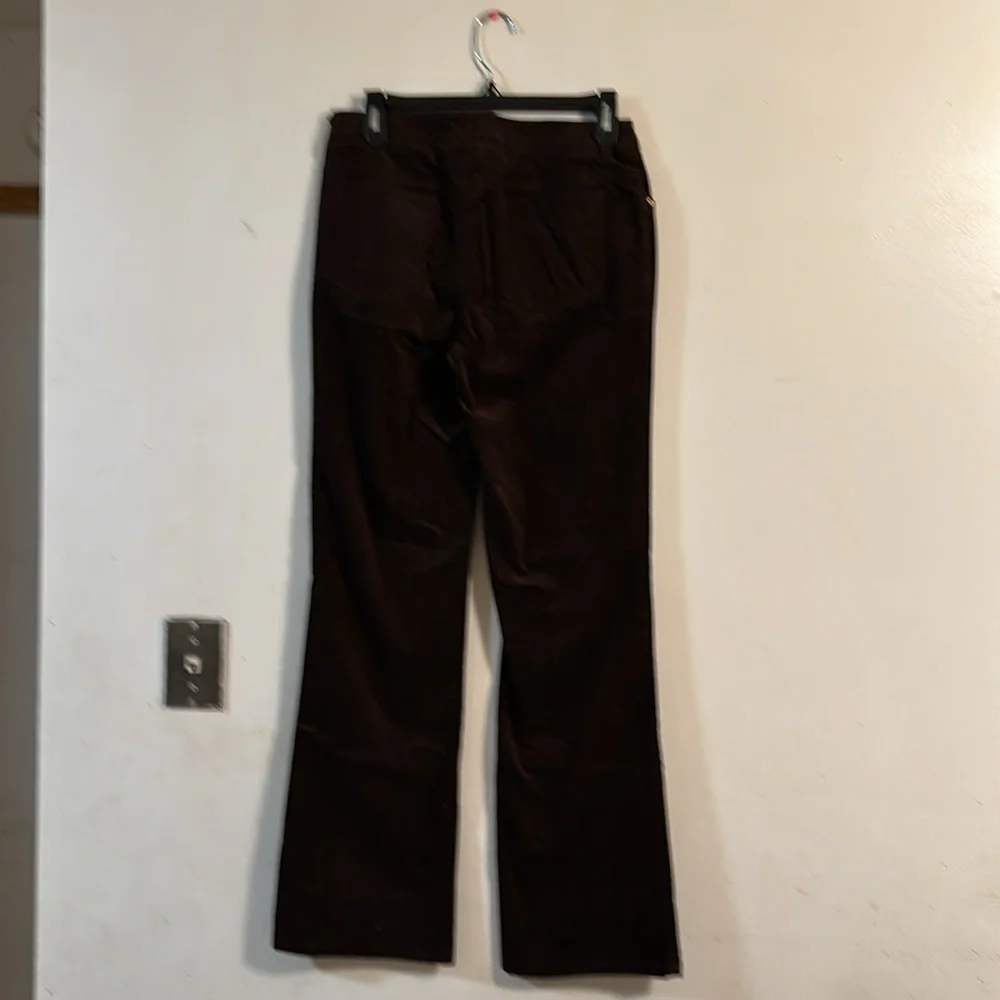 Jones New York Dark Brown Straight Leg Pants